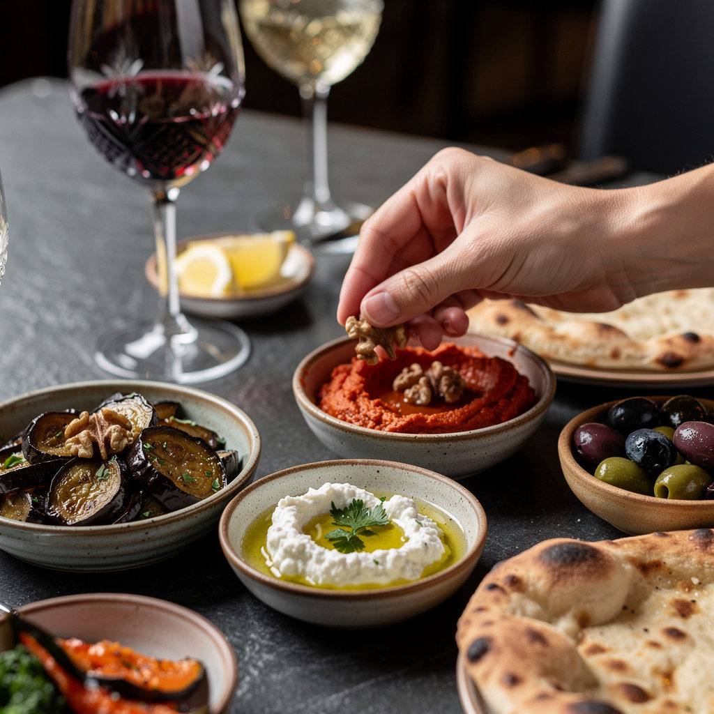 Arch Bistro authentic Turkish cuisine and wine pairings in historic restaurant setting